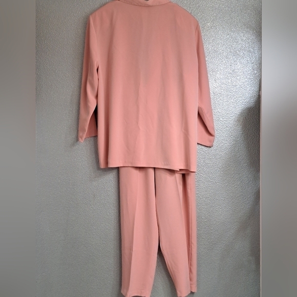 Vintage Maggie Sweet Waterfall Three Piece Pant Suit - Picture 5 of 16
